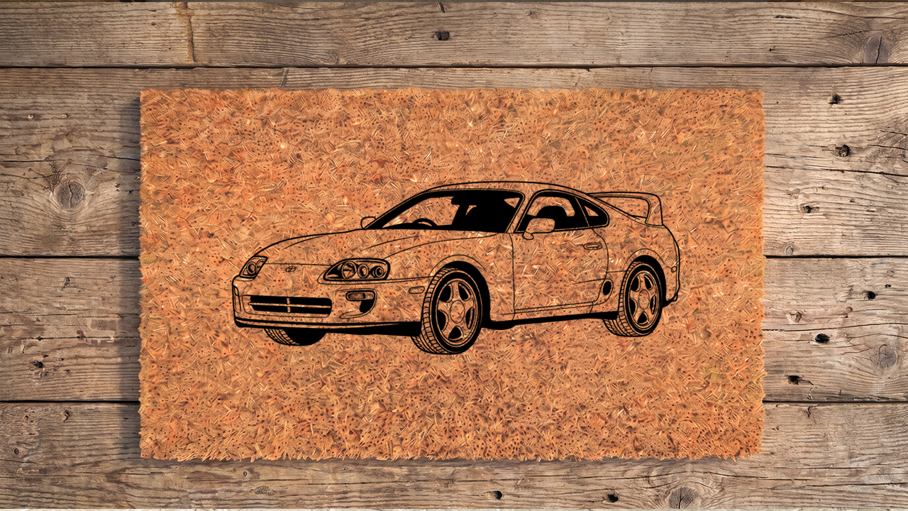 Toyota Supra (A80) Inspired Floor Mat