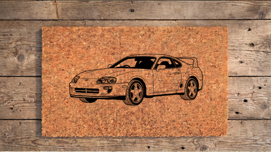 Toyota Supra (A80) Inspired Floor Mat