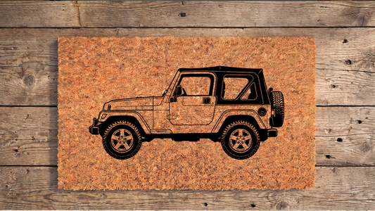 Jeep Wrangler (TJ) Inspired Floor Mat