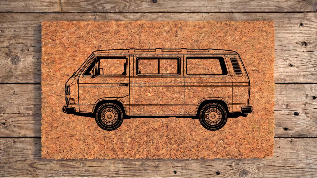 Volkswagen Vanagon (T3) Inspired Doormat