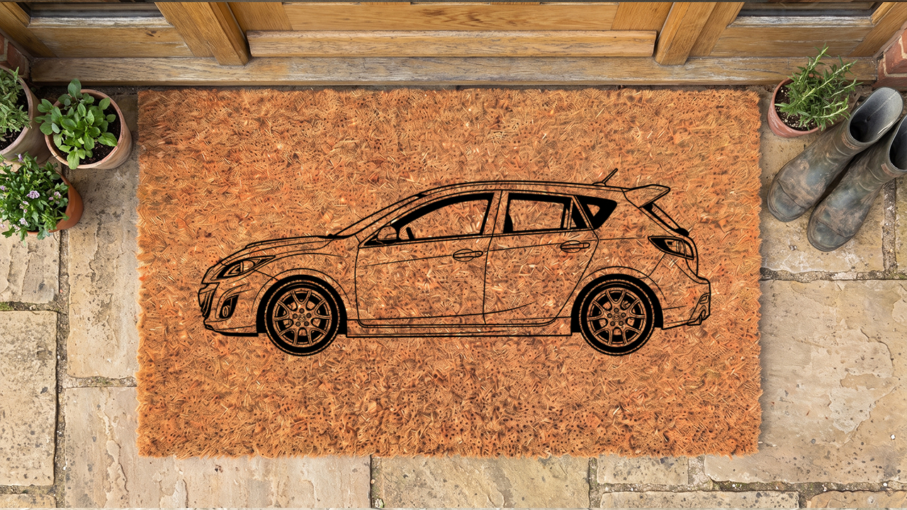 Mazda Mazdaspeed3 (2nd Gen) Inspired Floor Mat