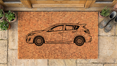 Mazda Mazdaspeed3 (2nd Gen) Inspired Floor Mat