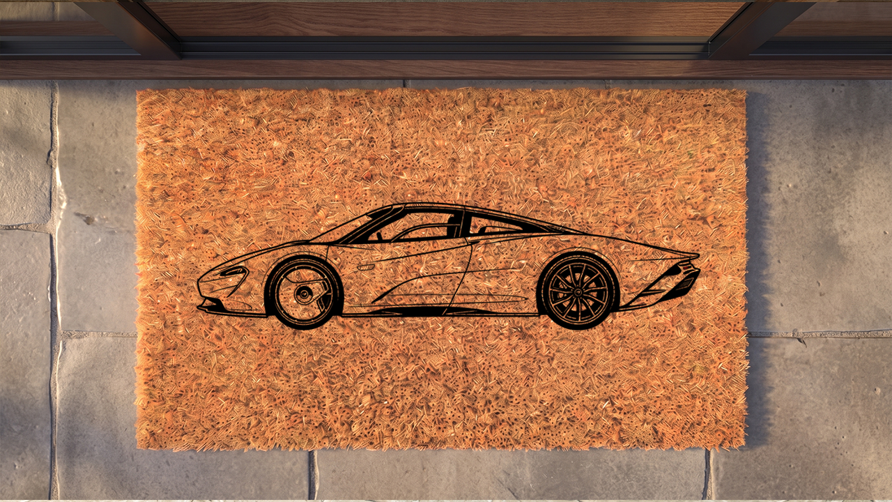 McLaren Speedtail Inspired Floor Mat