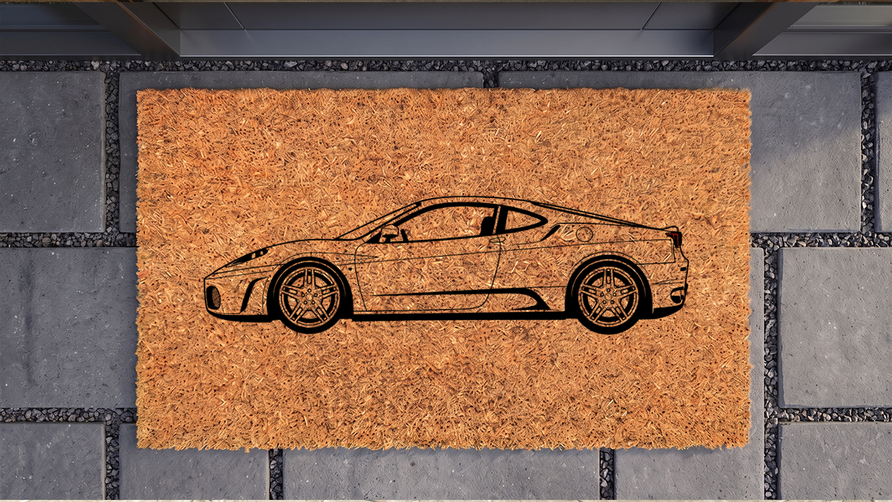 Ferrari F430 Inspired Floor Mat