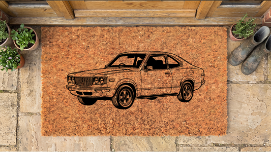 Mazda RX-3 Inspired Floor Mat