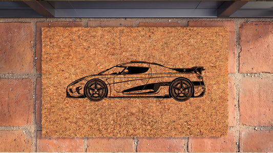 Koenigsegg Agera RS Inspired Door Mat