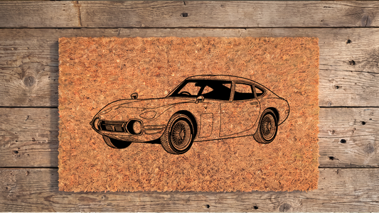 Toyota 2000GT Inspired Floor Mat