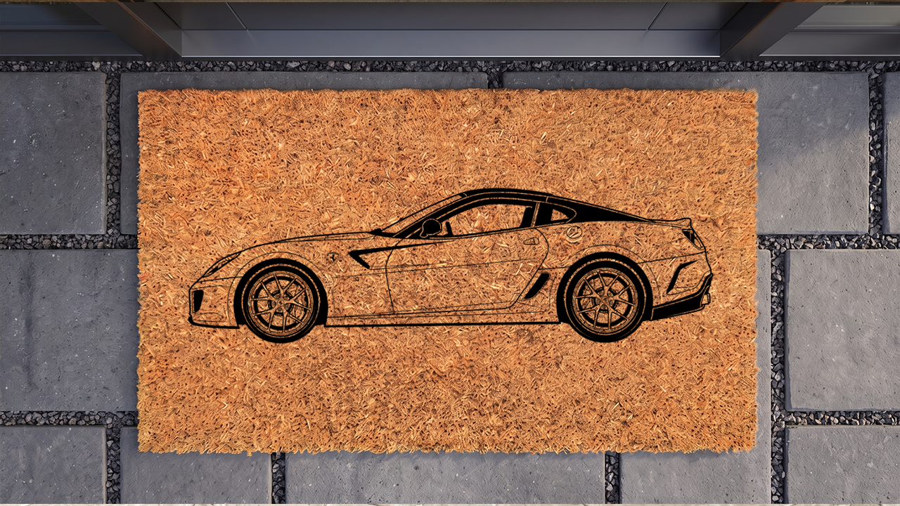 Ferrari 599 GTO Inspired Floor Mat