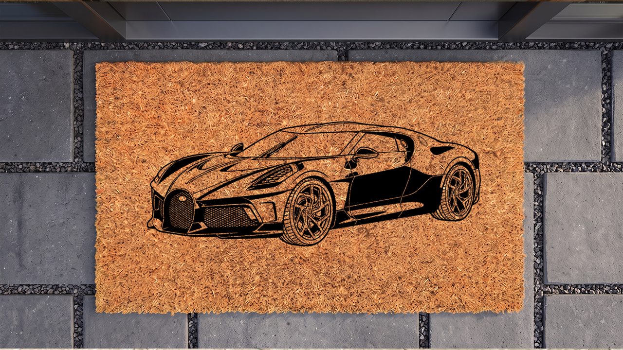 Bugatti La Voiture Noire Inspired Floor Mat