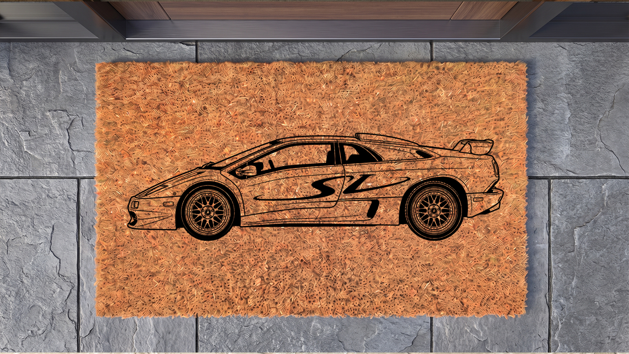 Lamborghini Diablo SV Inspired Floor Mat