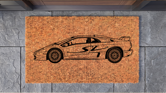 Lamborghini Diablo SV Inspired Floor Mat