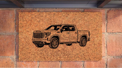 GMC Sierra Inspired Door Mat