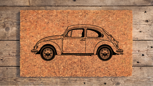 Volkswagen Beetle Inspired Doormat