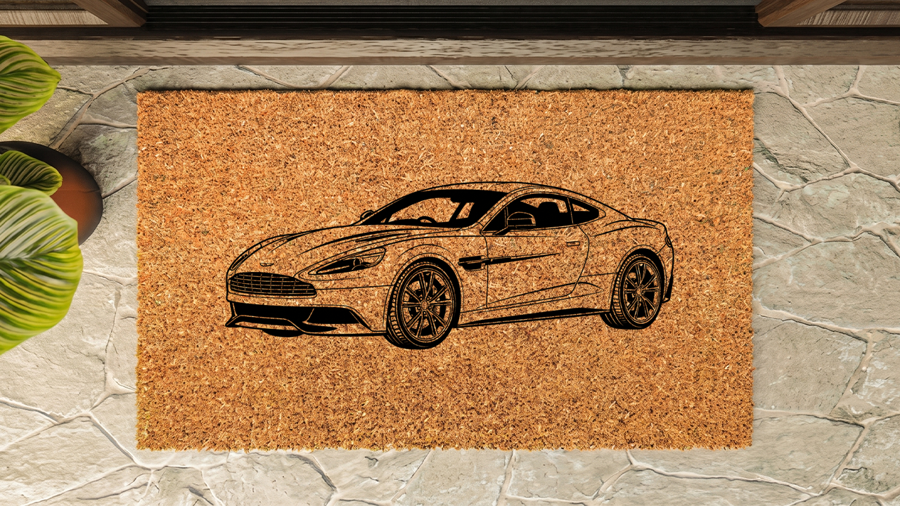 Aston Martin Vanquish Inspired Floor Mat