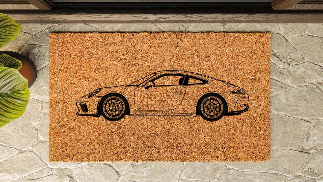 Porsche 991 GT3 Touring Inspired Floor Mat