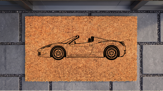 Ferrari 458 Spider Inspired Floor Mat