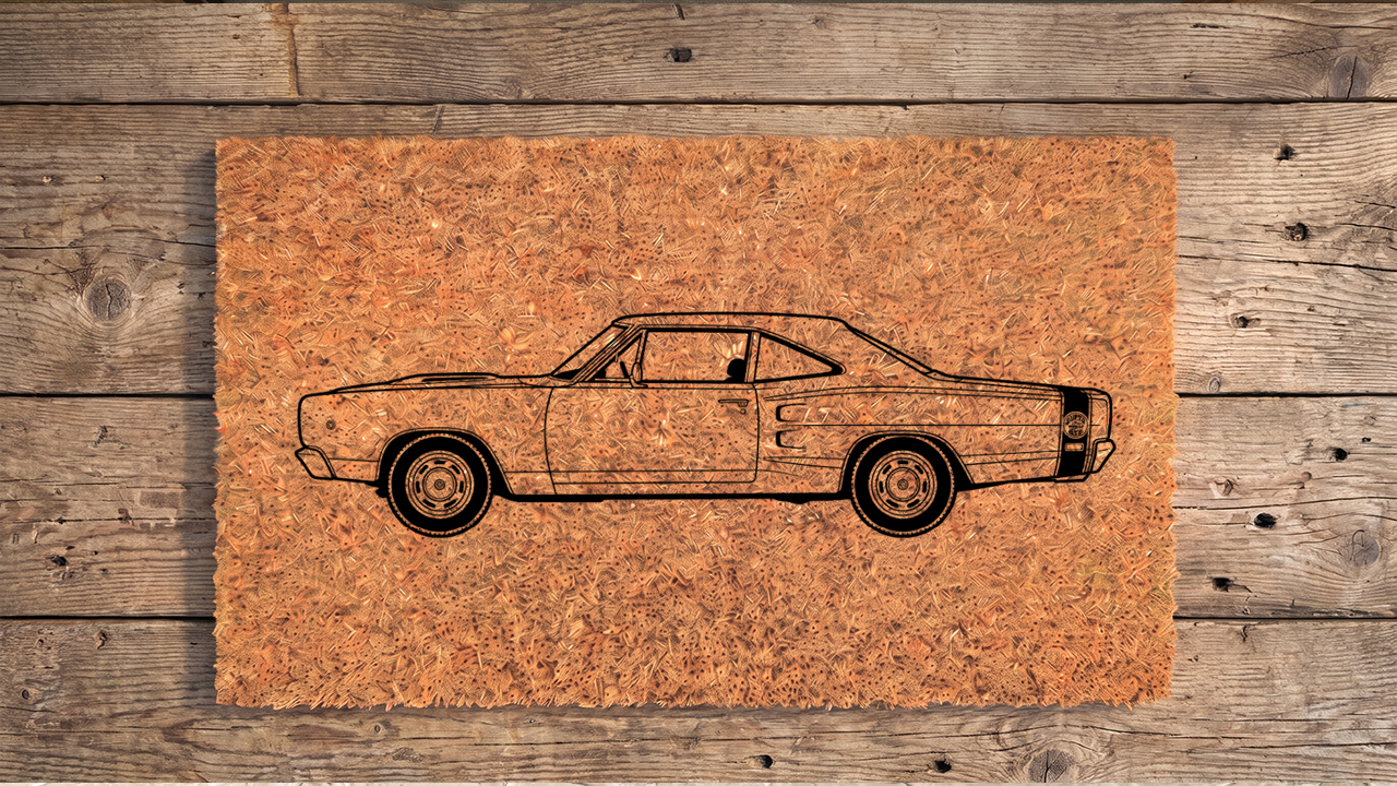 Dodge Coronet Super Bee Inspired Floor Mat