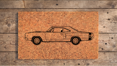 Dodge Coronet Super Bee Inspired Floor Mat