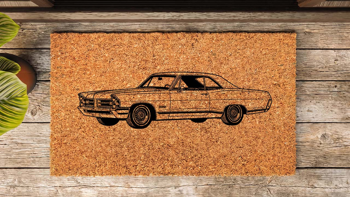 1965 Pontiac Grand Prix Inspired Door Mat
