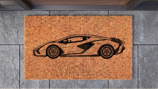 Lamborghini Sián Inspired Floor Mat