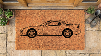 Mazda RX-7 (FD) Inspired Floor Mat