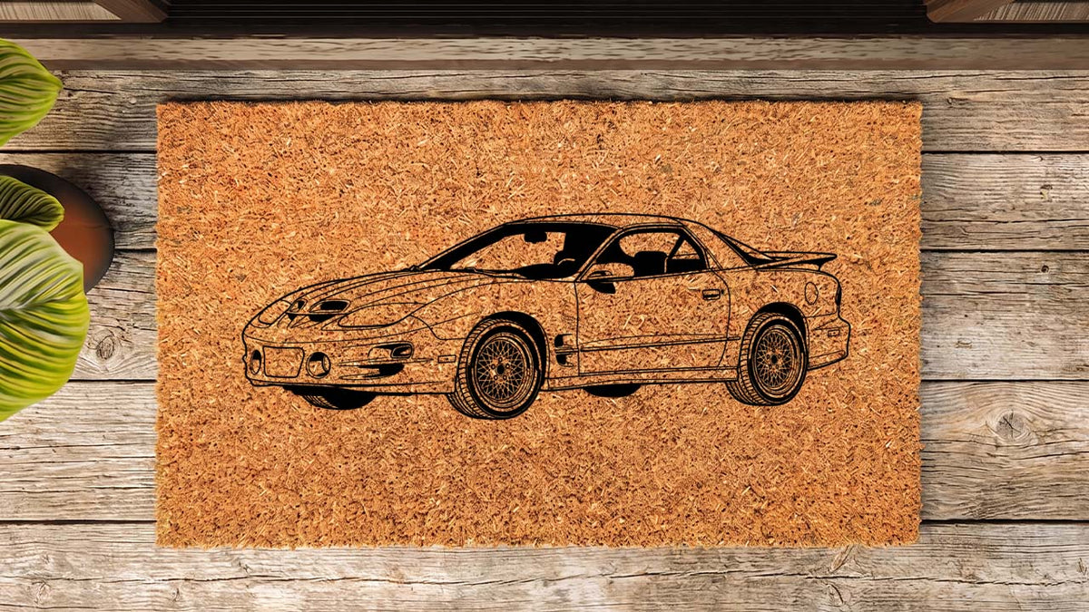 Pontiac Firebird (4th Gen) Inspired Door Mat