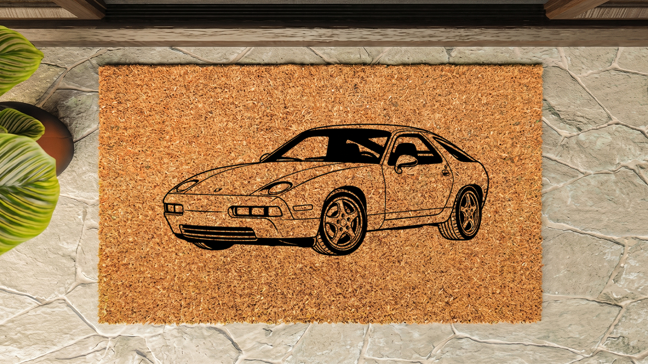 Porsche 928 GTS Inspired Floor Mat