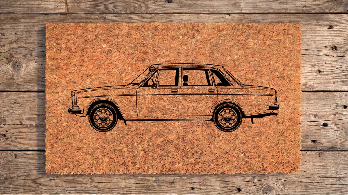 Volvo 164 Inspired Doormat