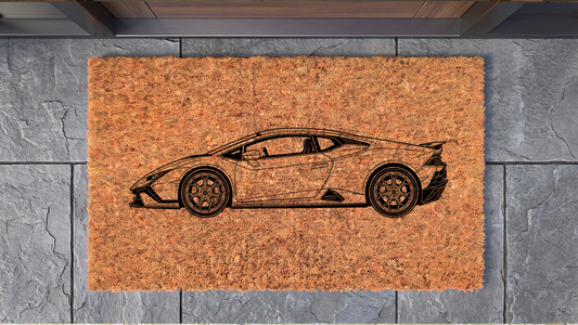 Lamborghini Huracán Tecnica Inspired Floor Mat