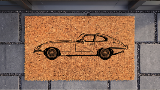 Jaguar E-Type Series 1 Inspired Floor Mat
