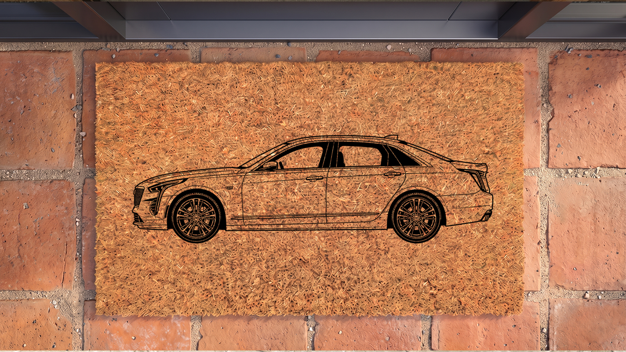 Cadillac CT6-V Inspired Floor Mat