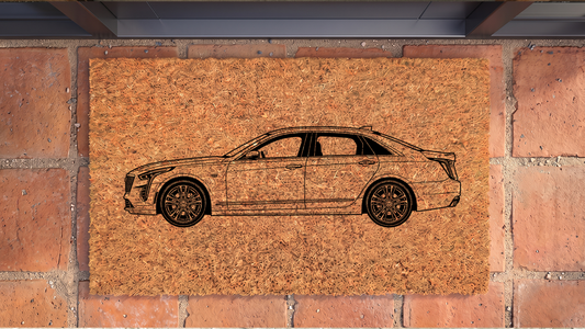 Cadillac CT6-V Inspired Floor Mat