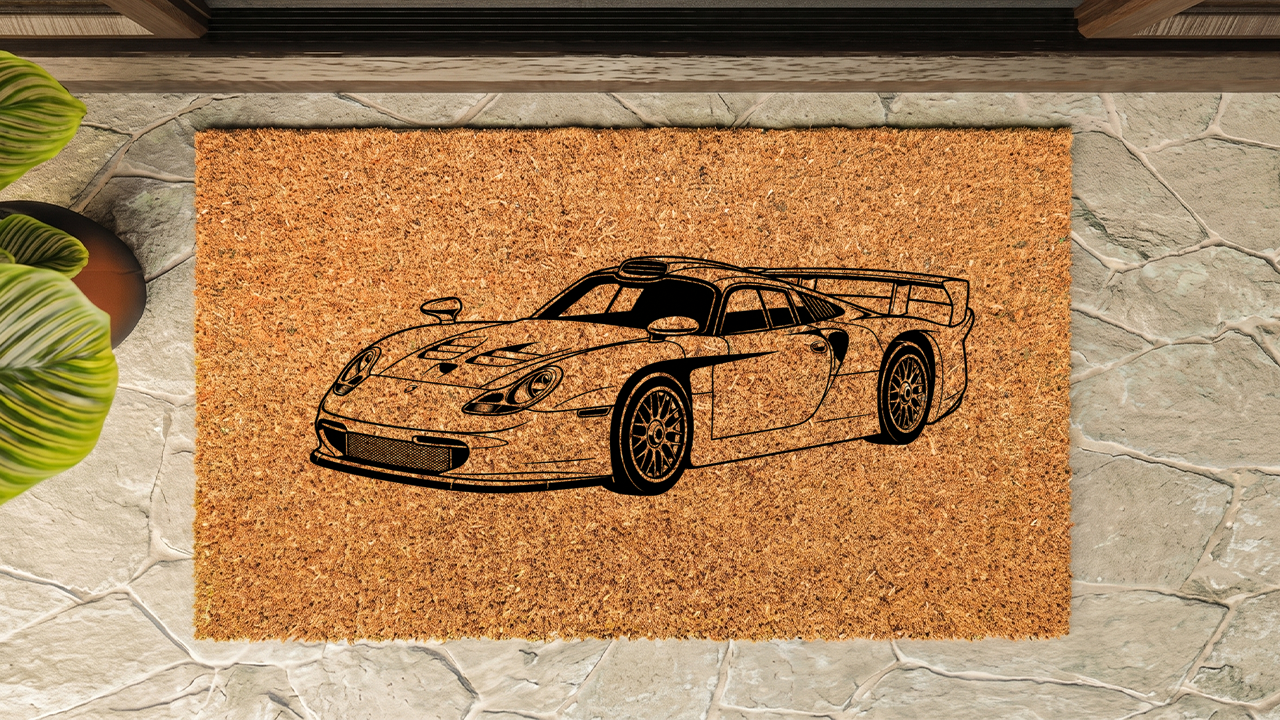 Porsche 911 GT1 Straßenversion Inspired Floor Mat