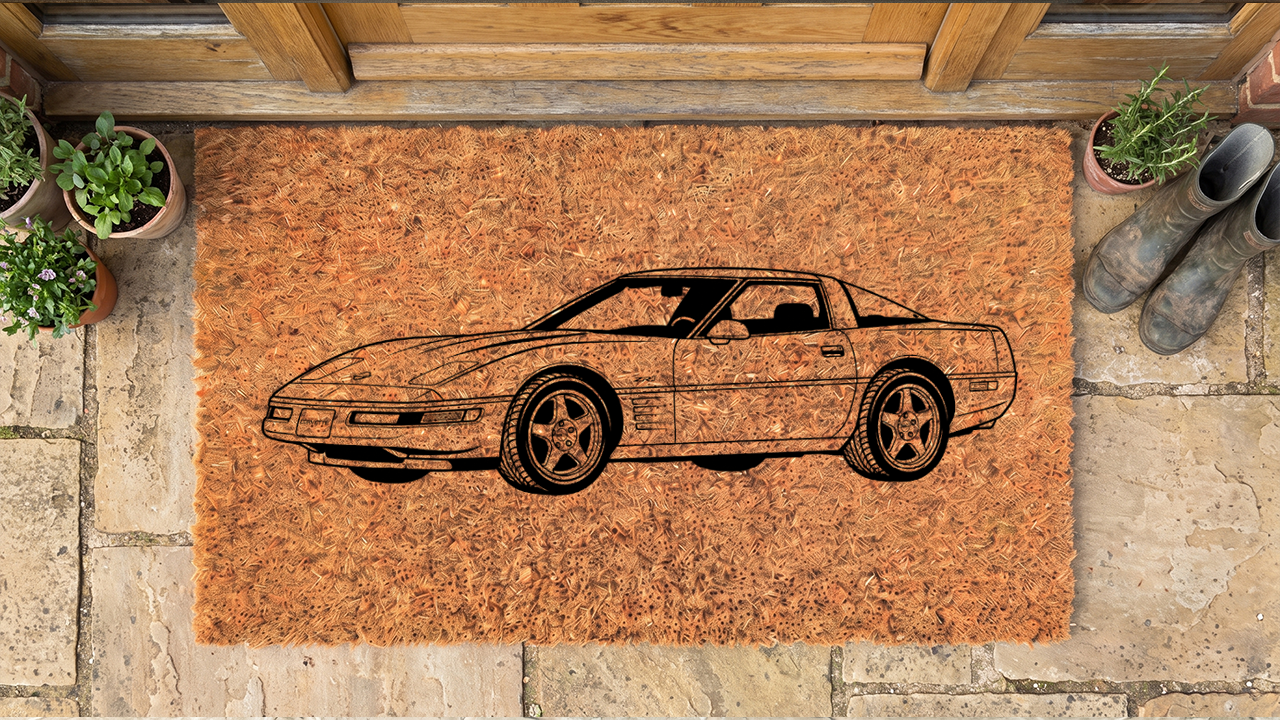 Chevrolet Corvette (C4) Inspired Floor Mat
