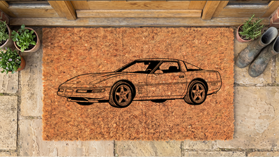 Chevrolet Corvette (C4) Inspired Floor Mat