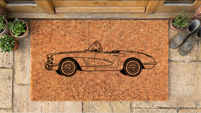 Chevrolet Corvette (C1) Inspired Floor Mat