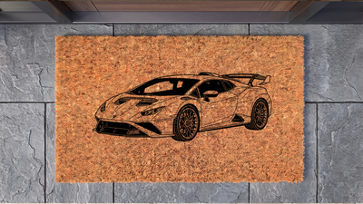 Lamborghini Huracán STO Inspired Floor Mat