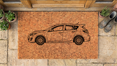 Mazda Mazdaspeed3 (2nd Gen) Inspired Floor Mat