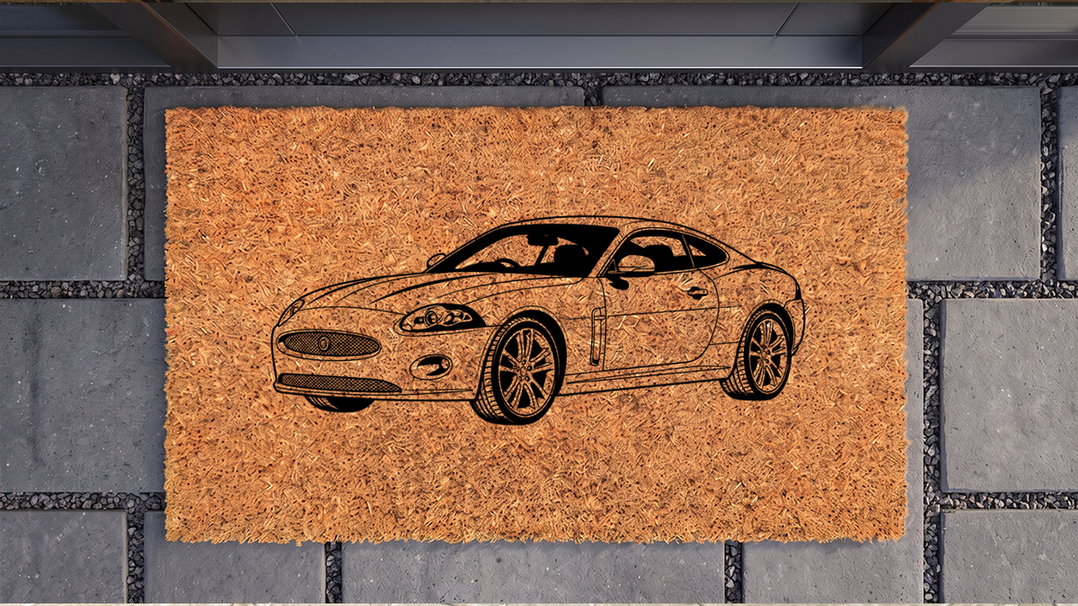Jaguar XKR Inspired Doormat