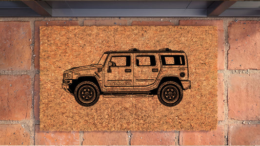 Hummer H2 Inspired Door Mat