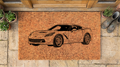 Chevrolet Corvette (C7) Inspired Floor Mat