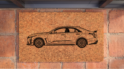 Cadillac CT4-V Blackwing Inspired Floor Mat