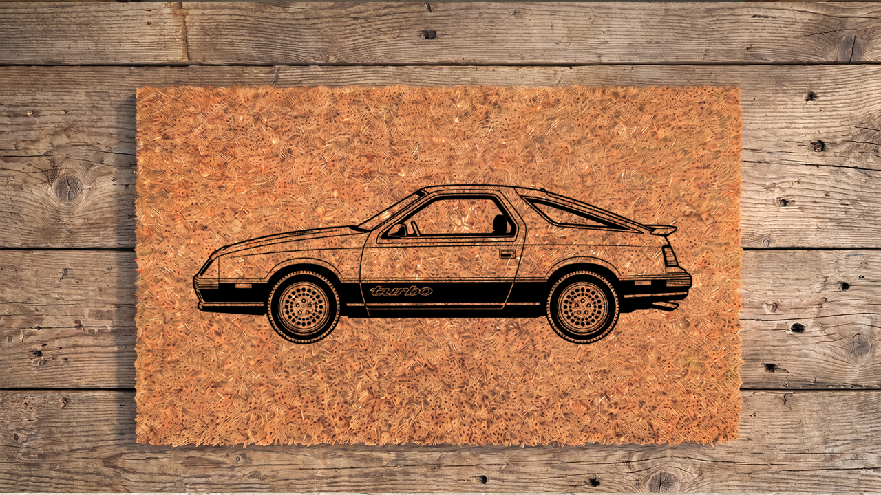 Dodge Daytona Inspired Floor Mat