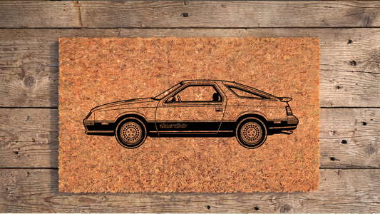 Dodge Daytona Inspired Doormat