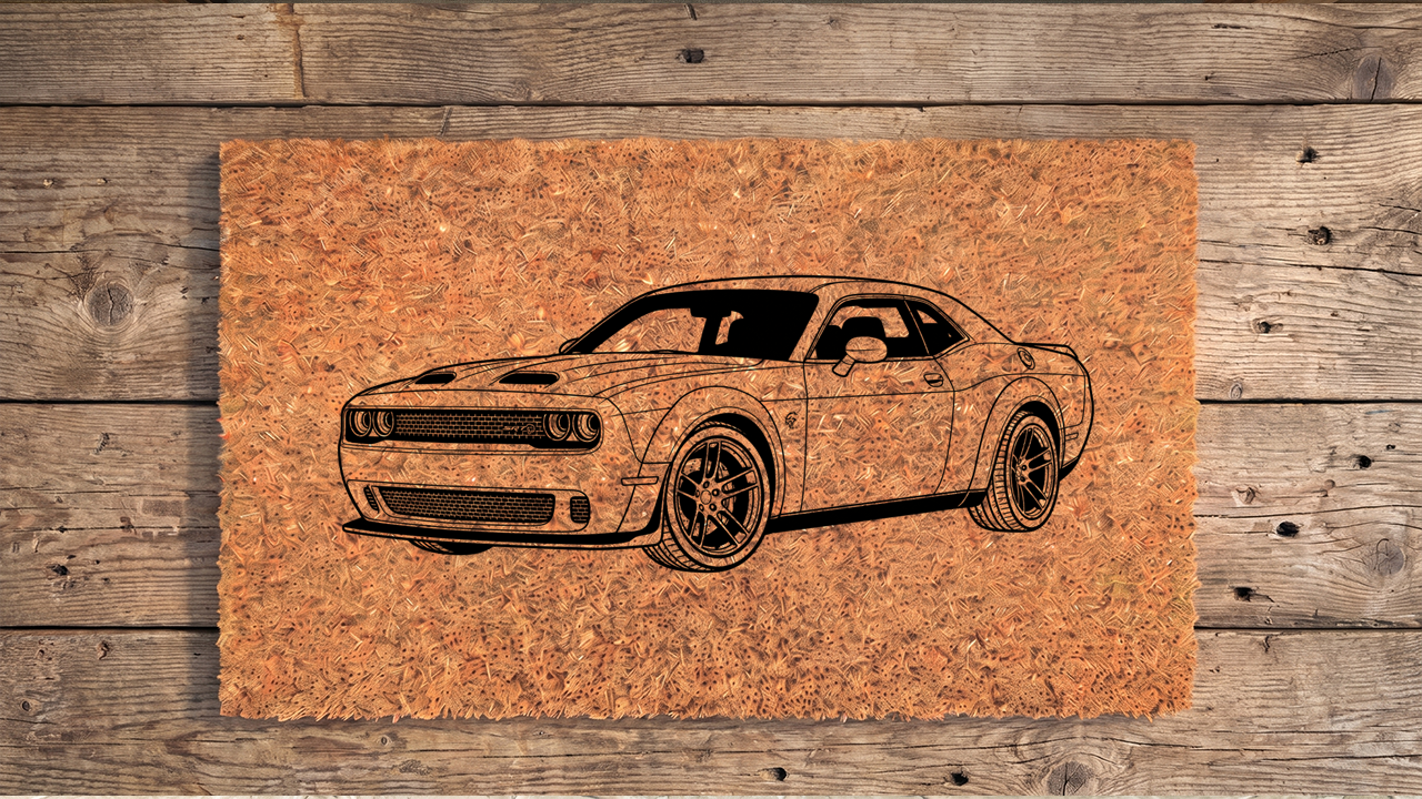 Dodge Challenger SRT Hellcat (3rd Gen) Inspired Floor Mat