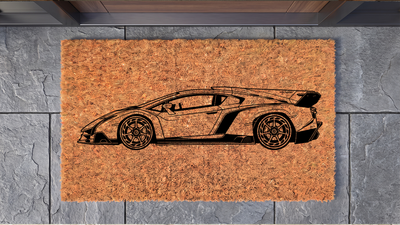 Lamborghini Veneno Inspired Floor Mat