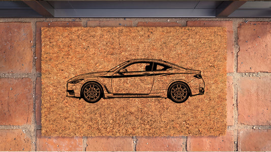 Infiniti Q60 Inspired Door Mat