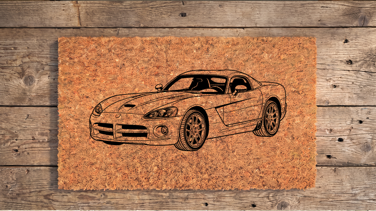 Dodge Viper (3rd Gen) Inspired Floor Mat