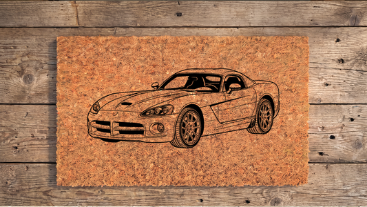 Dodge Viper (3rd Gen) Inspired Doormat