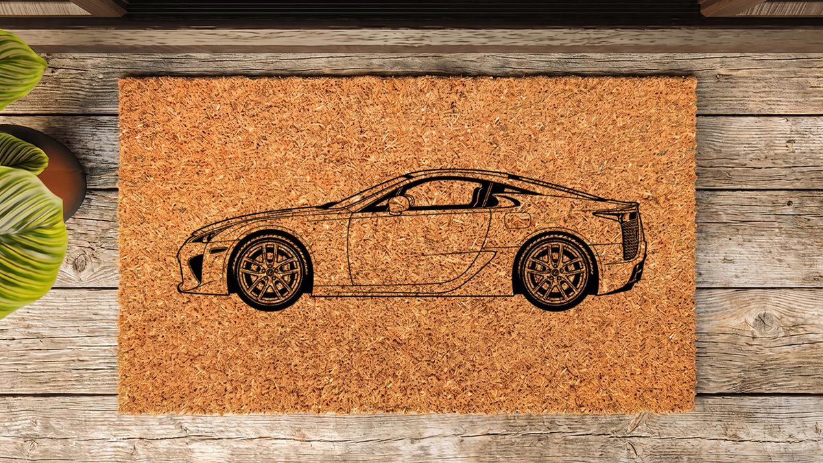 Lexus LFA Inspired Doormat